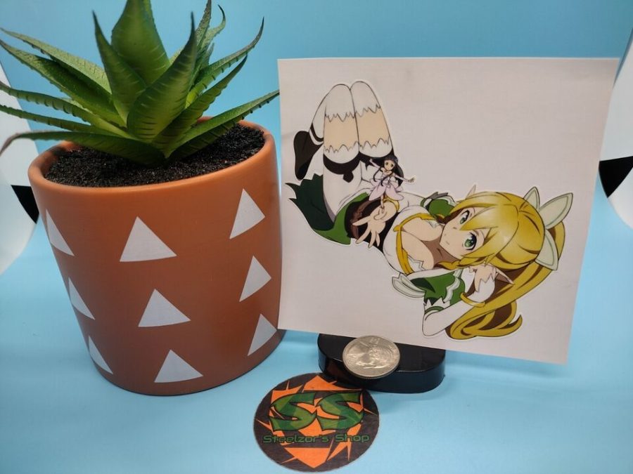 Sword Art Online - Leafa & Yui - Waterproof Anime Vinyl Sticker Decal