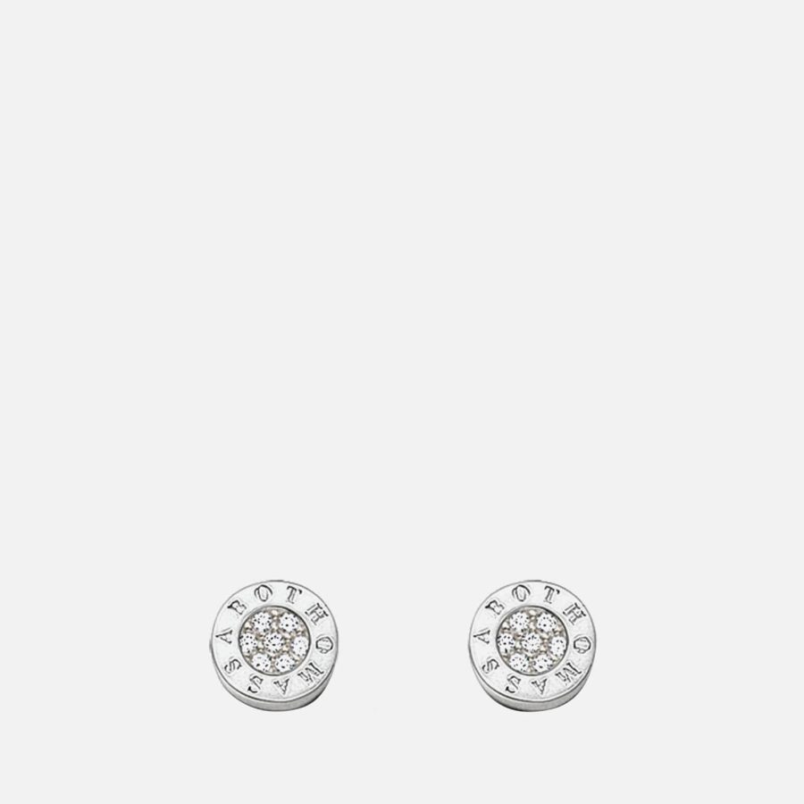 THOMAS SABO Women's Ear Studs - Silver - Coloured