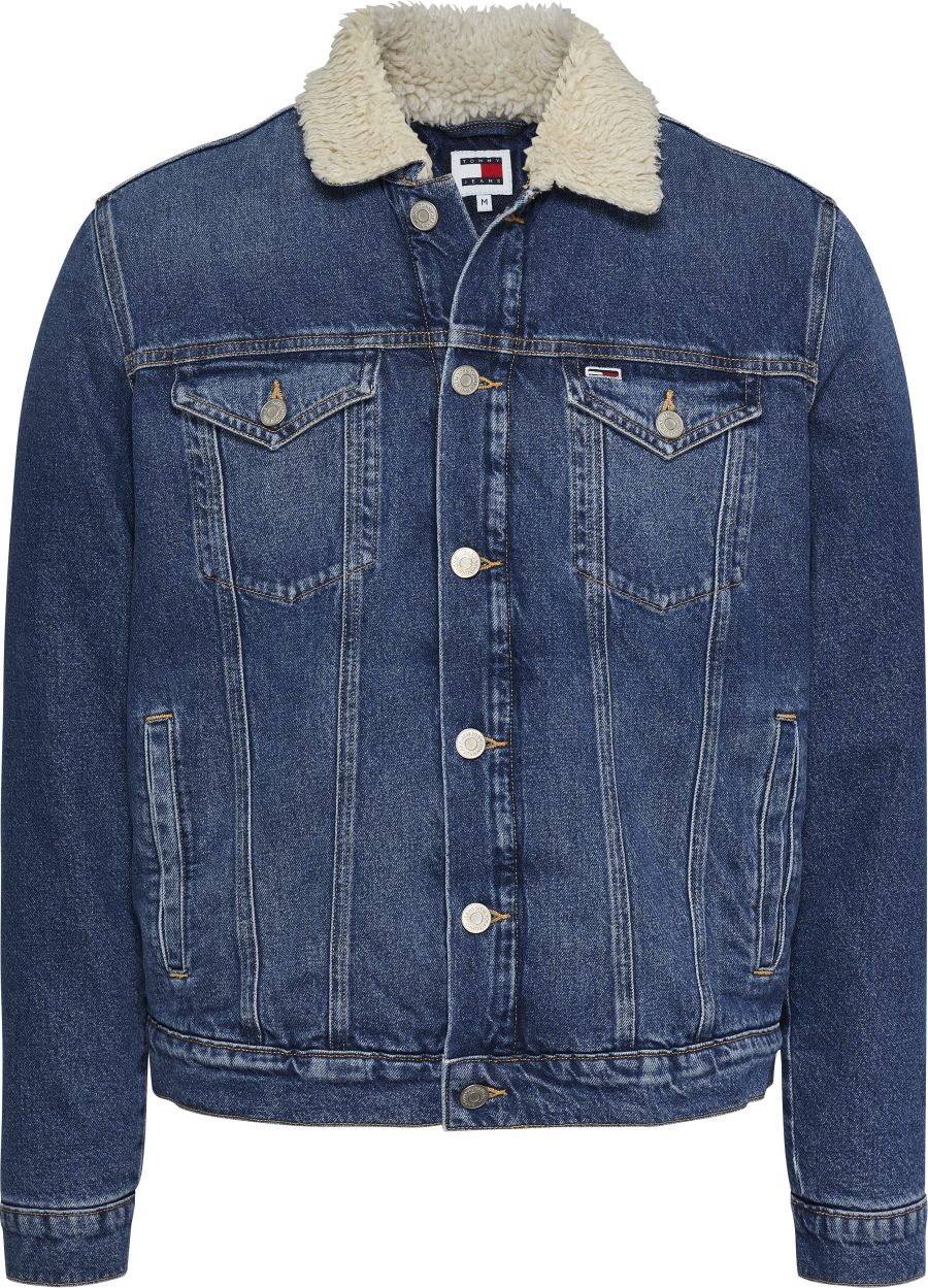 TOMMY JEANS Coats Blue