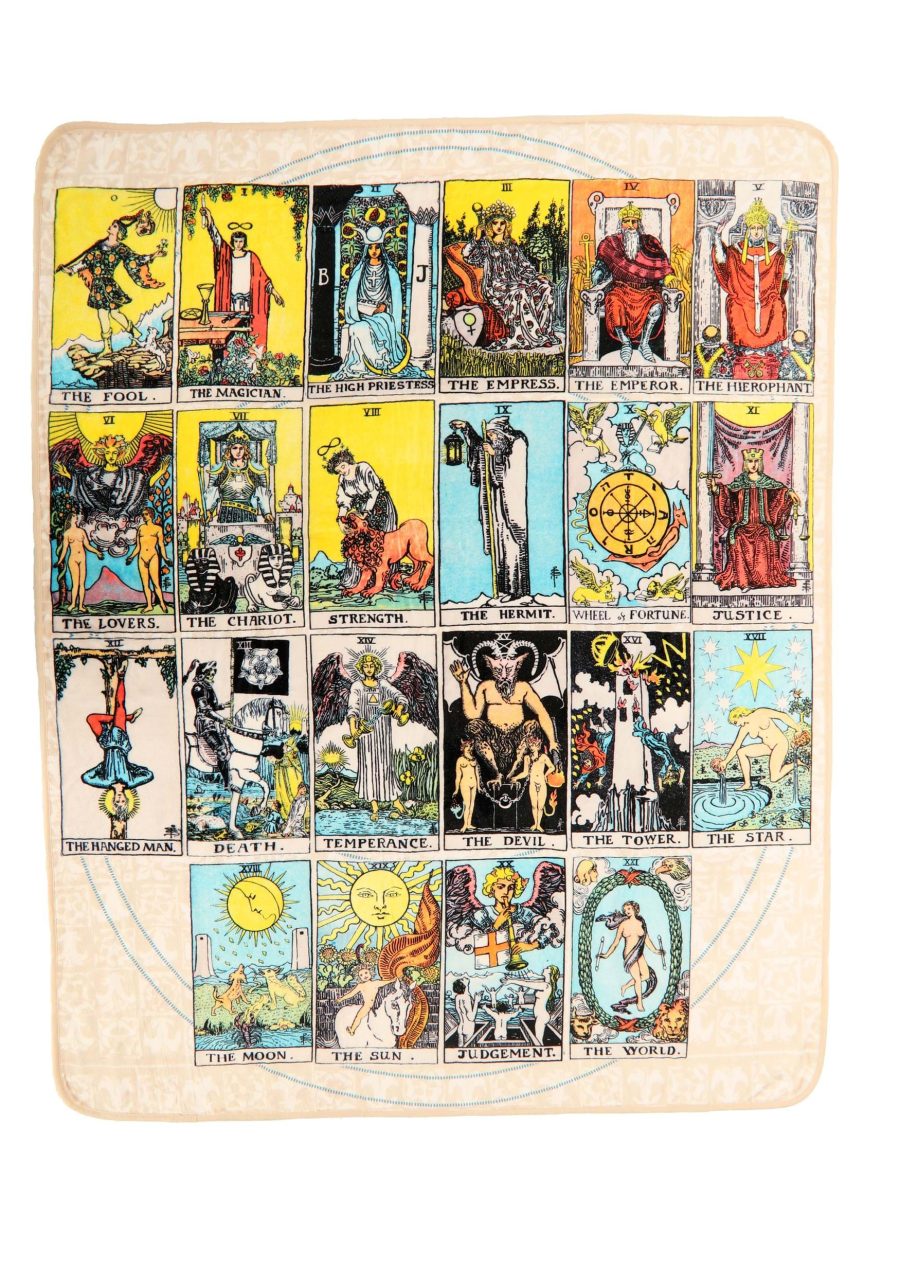 Tarot Cards Comfy Throw