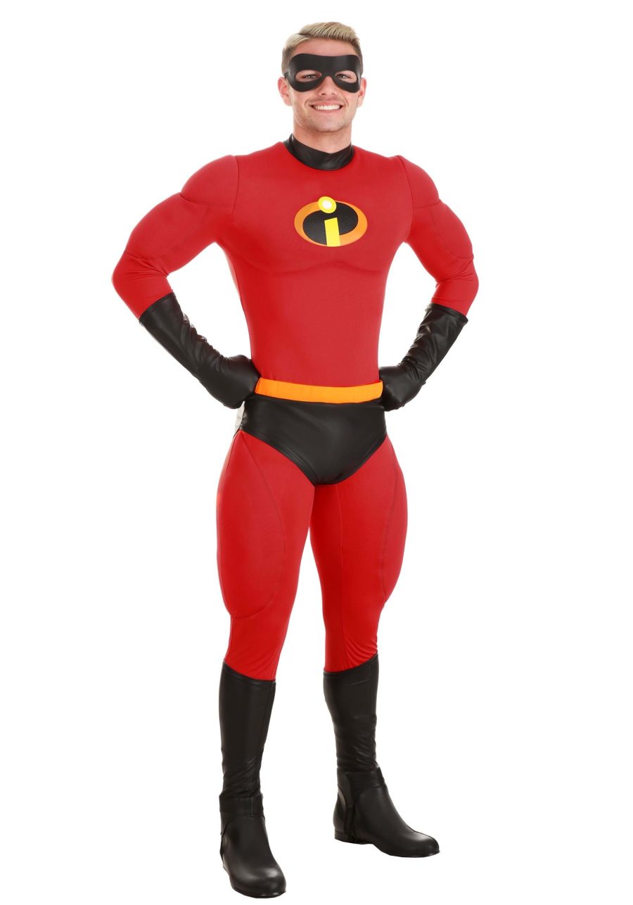 The Incredibles Men's Deluxe Mr. Incredible Costume