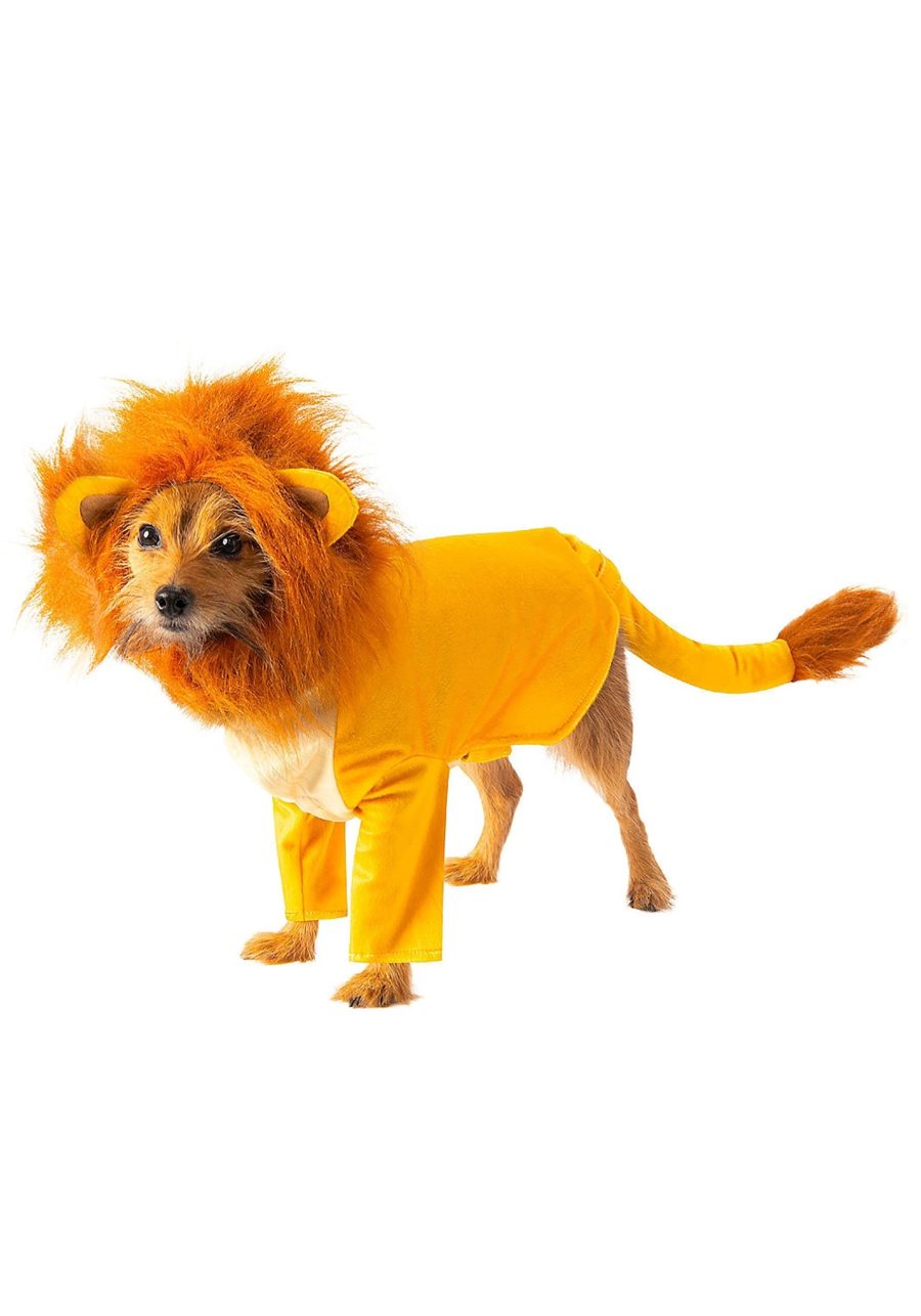 The Lion King Simba Dog Costume