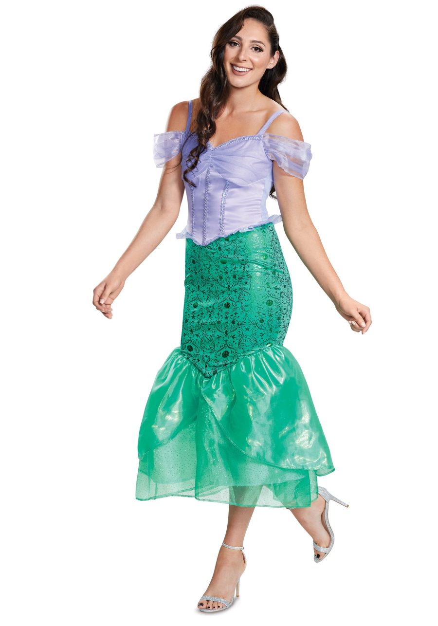 The Little Mermaid Deluxe Ariel Costume for Adults