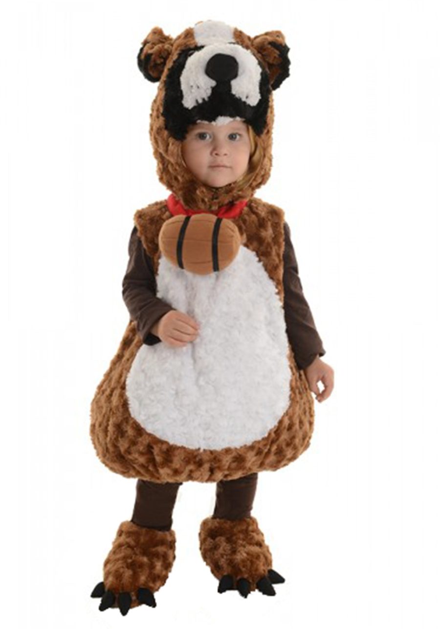 The Toddler St Bernard Bubble Costume