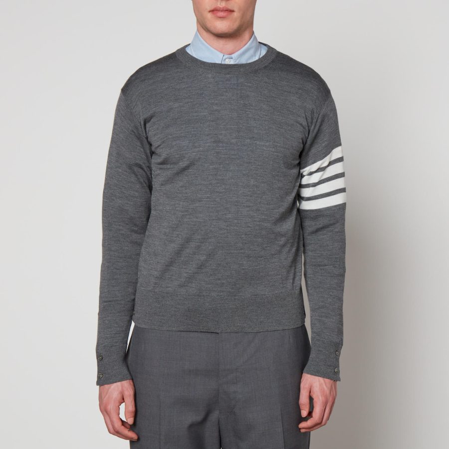 Thom Browne Crewneck Wool Jumper - 1/S