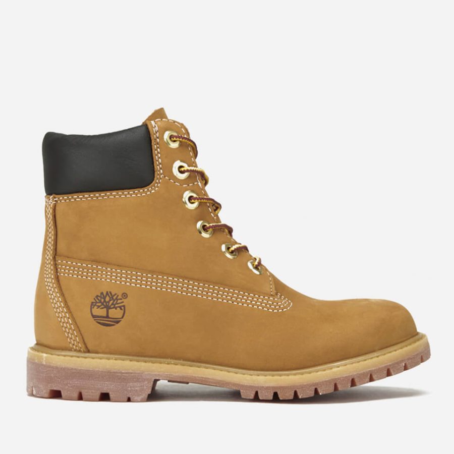 Timberland Women's 6 Inch Nubuck Premium Boots - UK 3