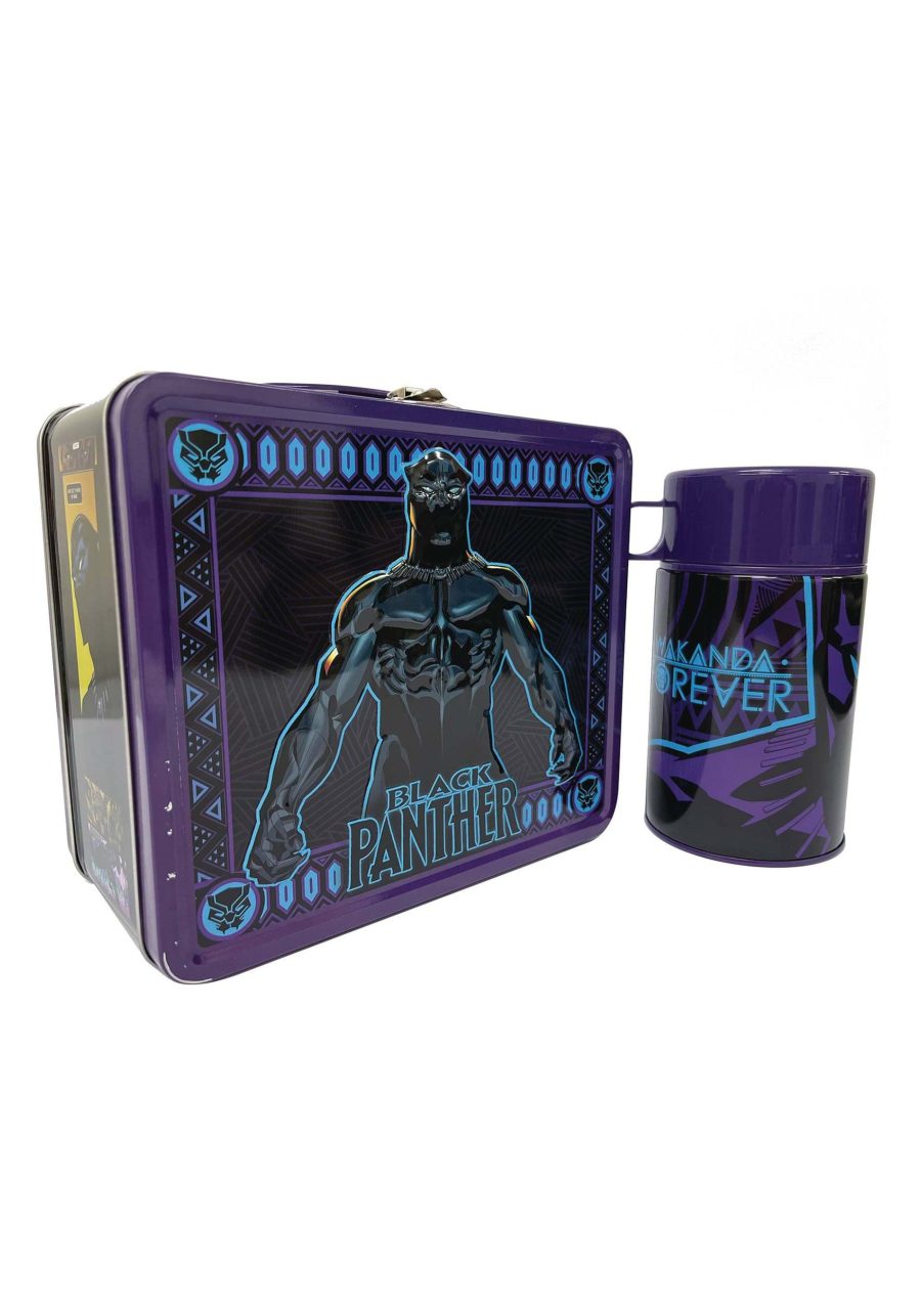 Tin Titans Black Panther Lunchbox & Drink Container