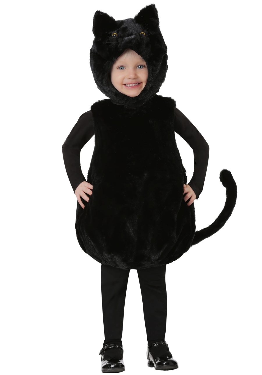 Toddler Bubble Body Black Kitty Costume