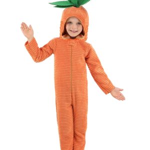 Toddler Carrot Jumpsuit Costume