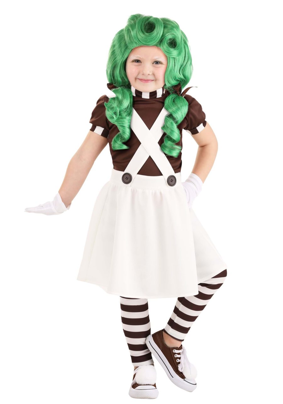 Toddler Girls Chocolate Factory Worker Costume