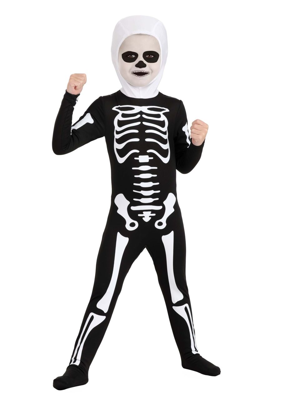 Toddler Karate Kid Skeleton Suit Costume