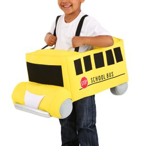 Toddler Ride in School Bus Costume