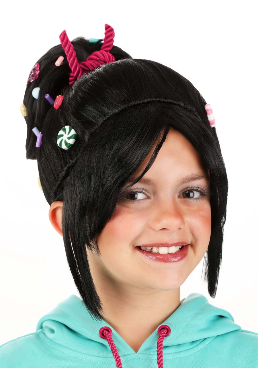 Toddler/Kid's Disney Wreck it Ralph Vanellope Wig