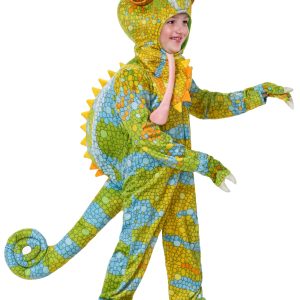 Toddler's Realistic Chameleon Costume