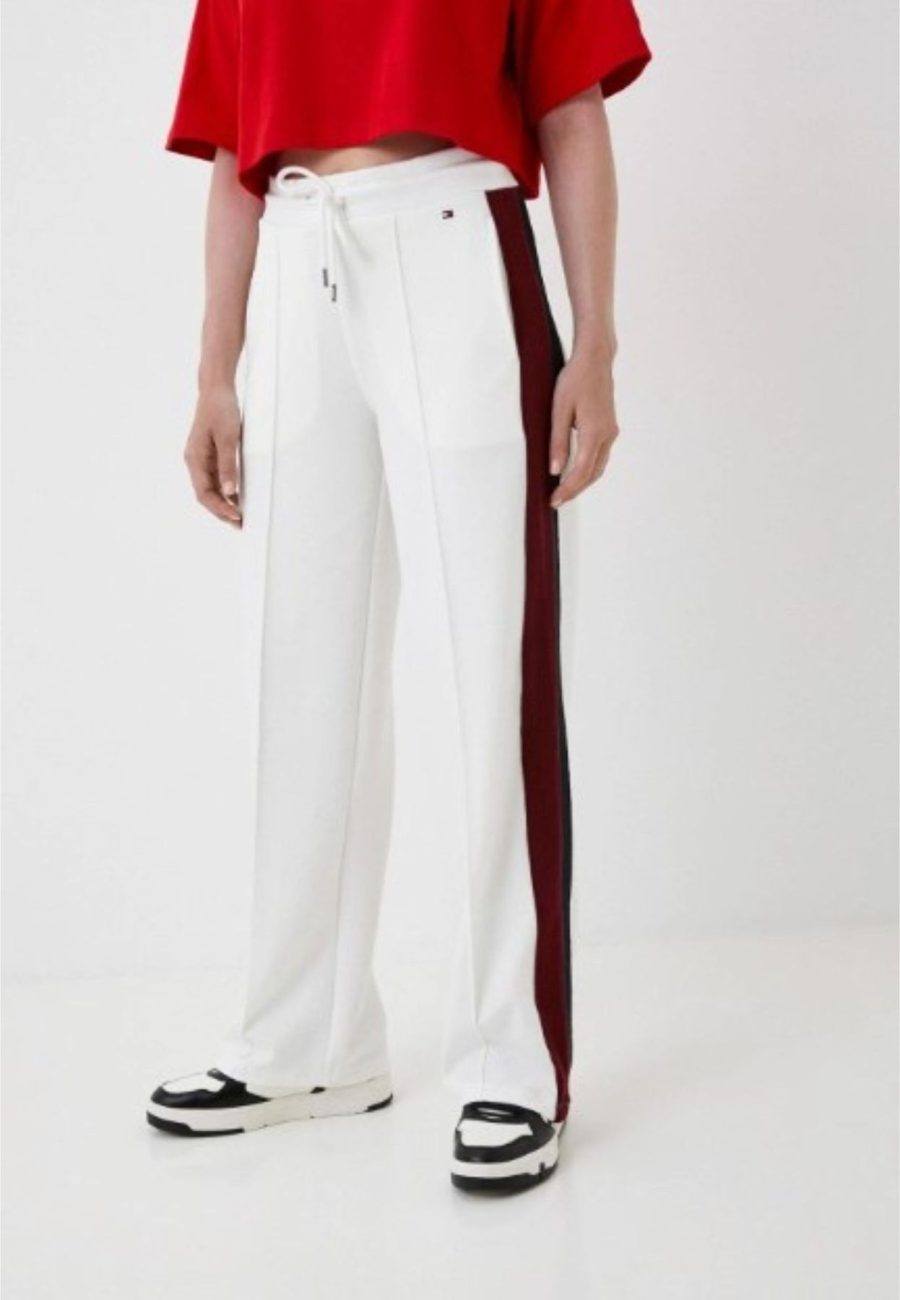 Tommy Hilfiger STR SPLIT GLOBAL STRIPE PANTS