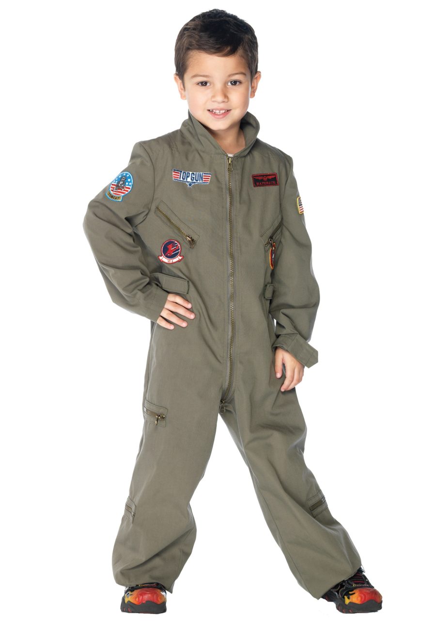 Top Gun Jumpsuit Costume for Boys