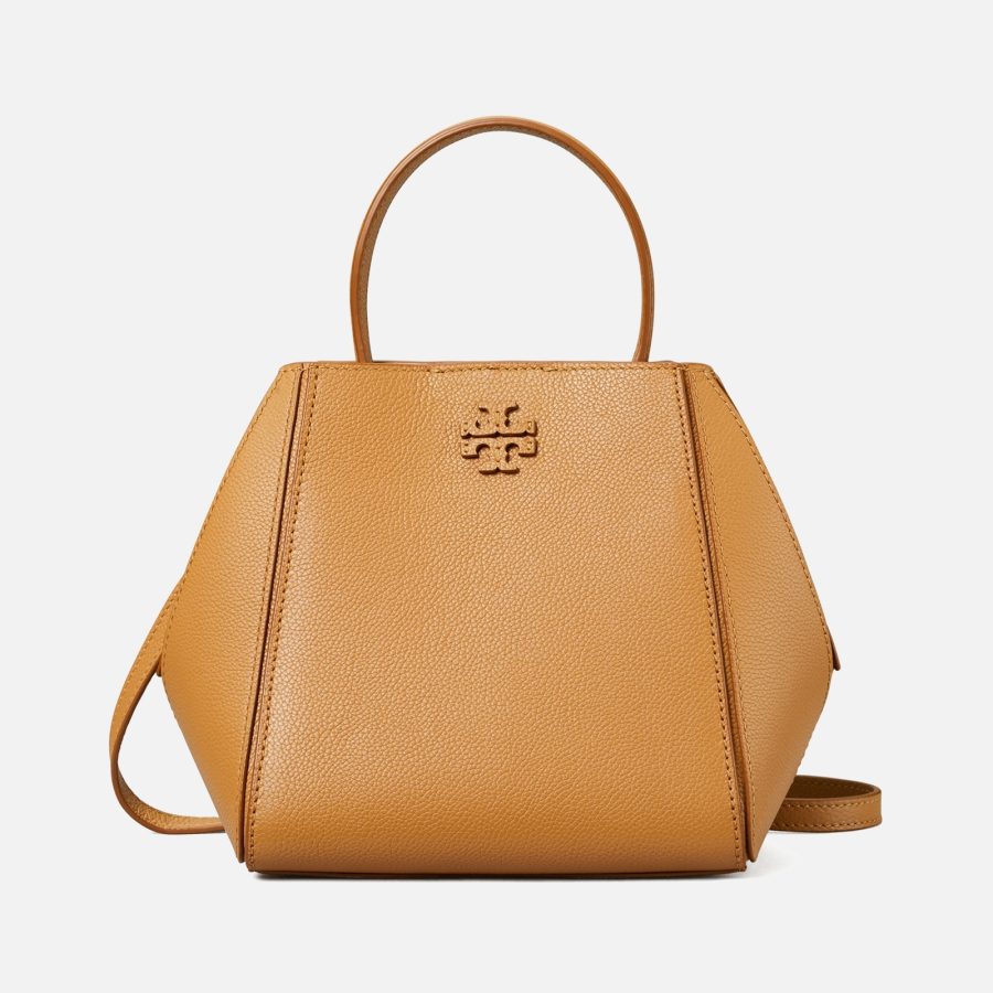 Tory Burch Mcgraw Leather Bucket Bag