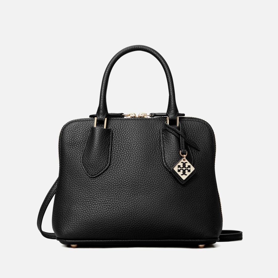 Tory Burch Pebbled Leather Mini Swing Bag