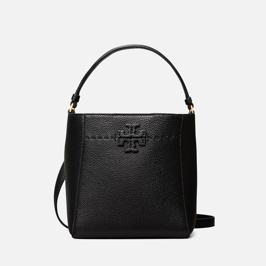 Tory Burch Women's Mcgraw Small Bucket Bag - Black