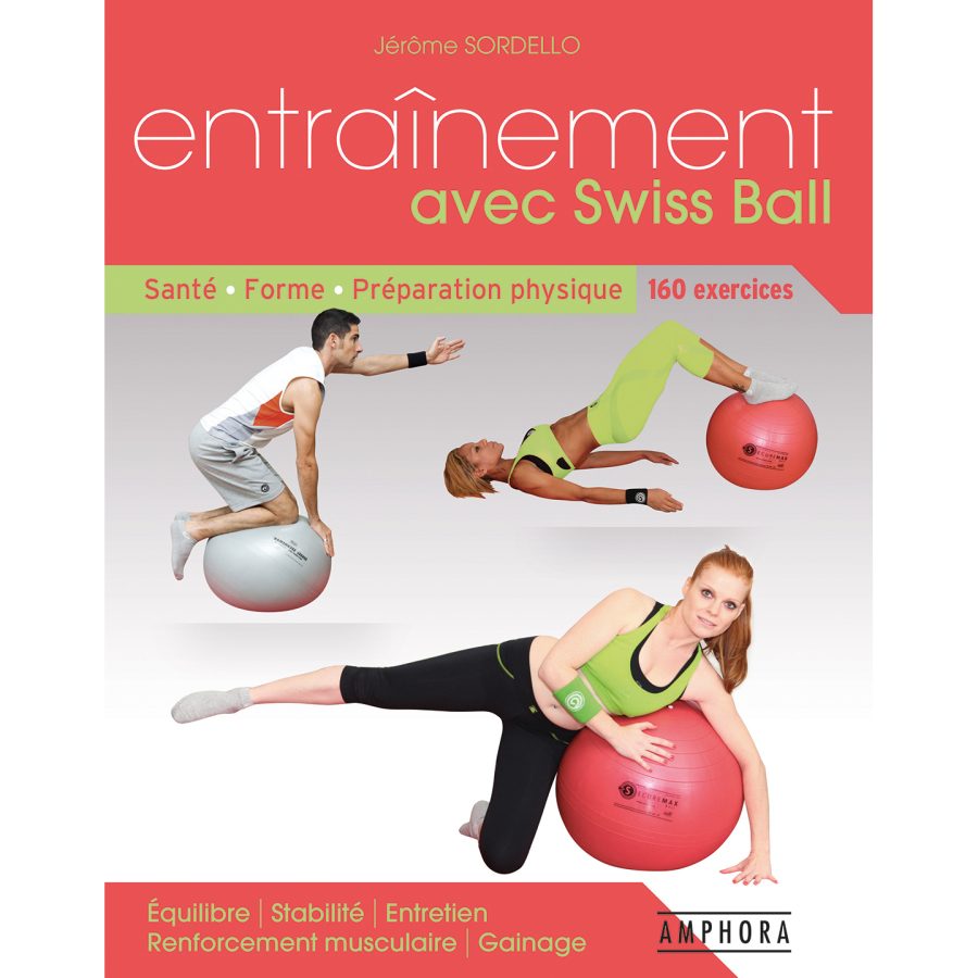 Training book with swiss ball Amphora