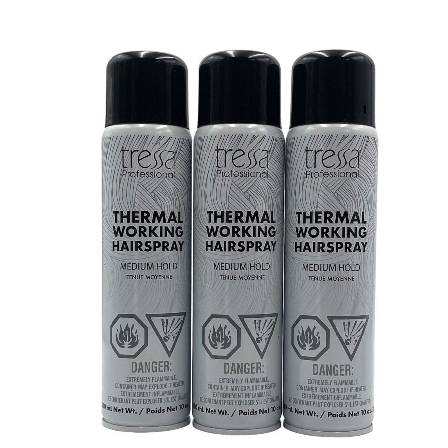 Tressa Thermal Working Hairspray, 10.5 oz-3 Pack