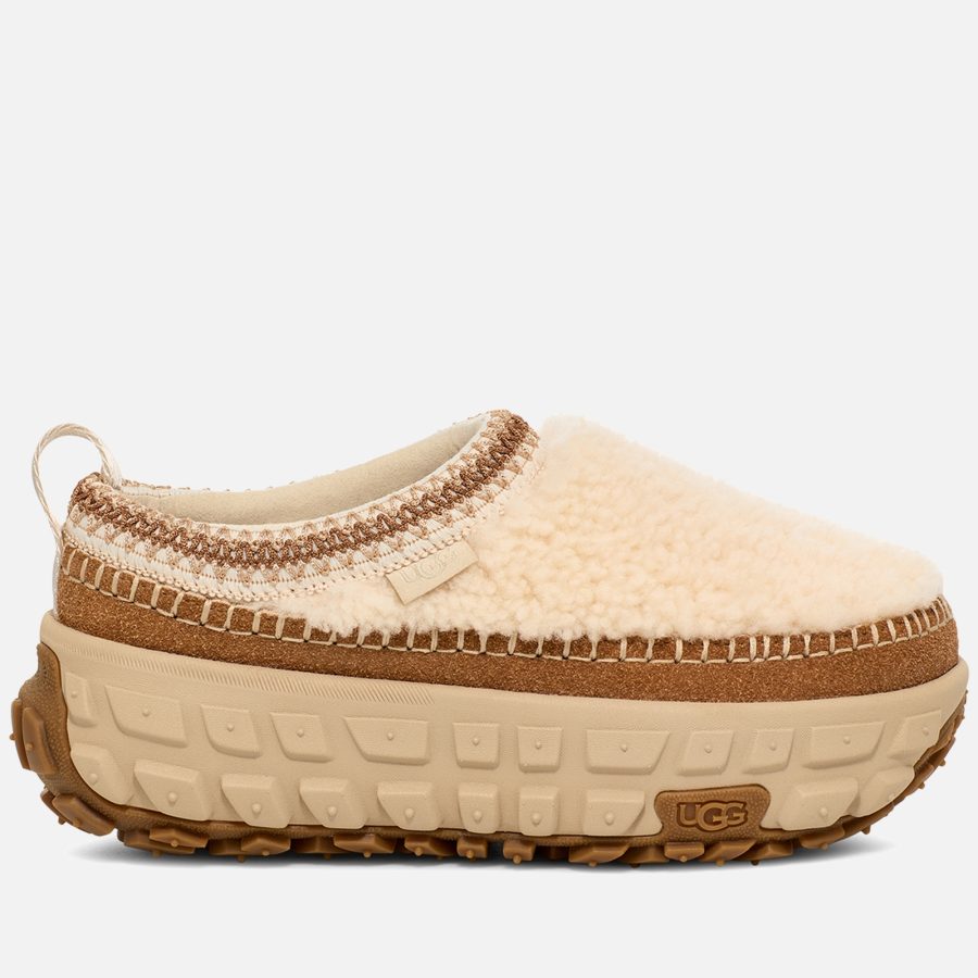 UGG Women's Venture Daze Cozy Sheepskin Shoes - Natural - UK 4