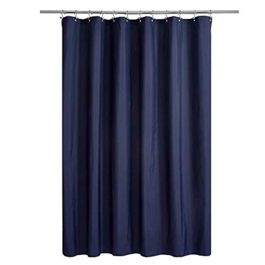 Ultimate Waterproof Fabric Shower Curtain Or Liner, Machine Washable, Breathable