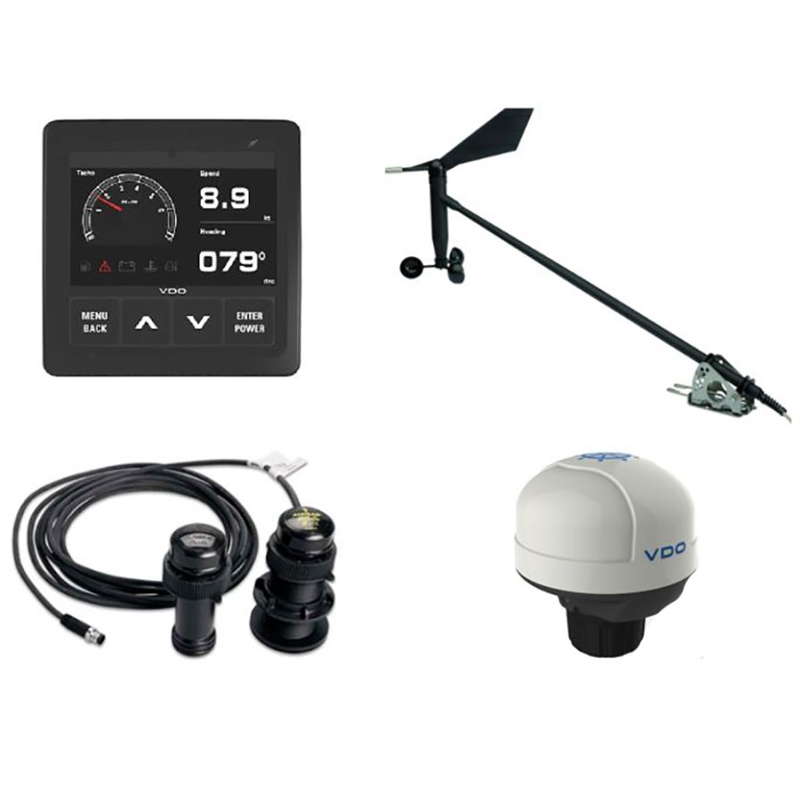 VDO A2C1352150003 NAVIGATION KIT PLUS F/SAIL, WIND SENSOR, TRANSDUCER, NAV SENSOR, DISPLAY & CABLES