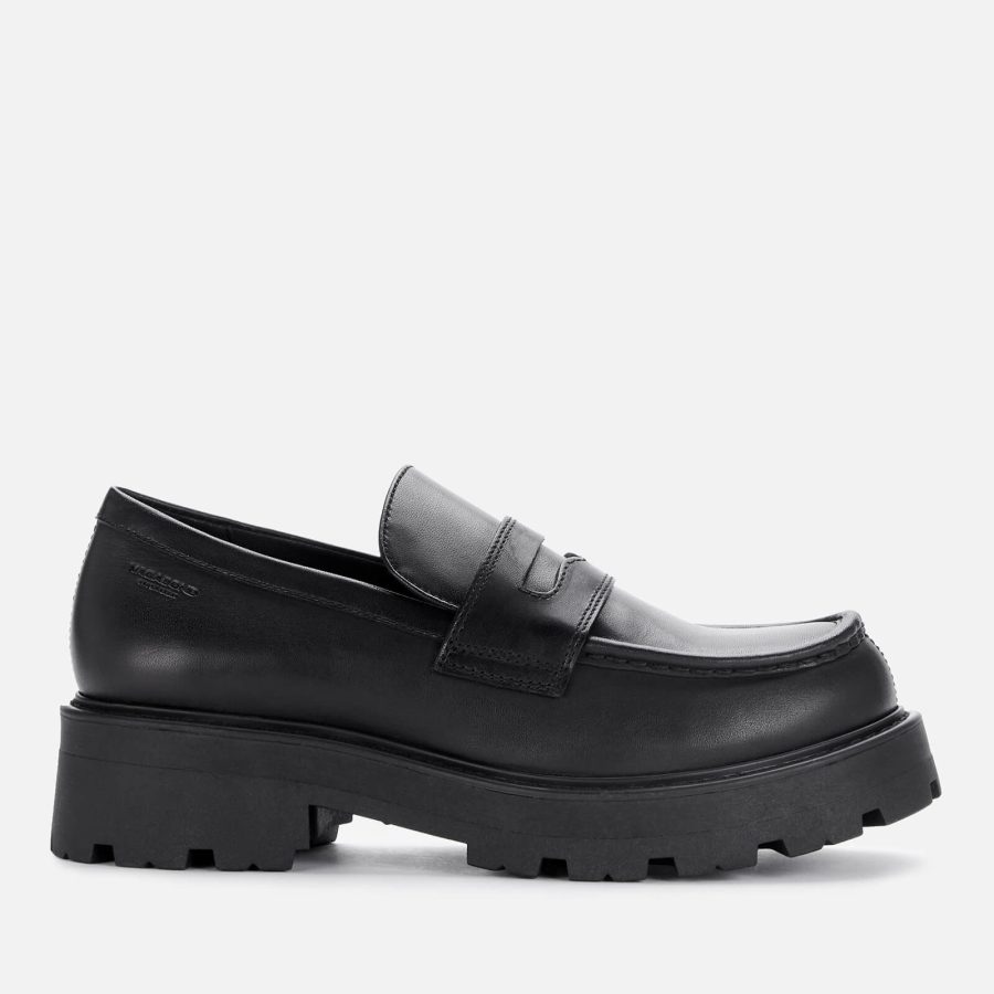 Vagabond Women's Cosmo 2.0 Leather Loafers - Black - UK 7