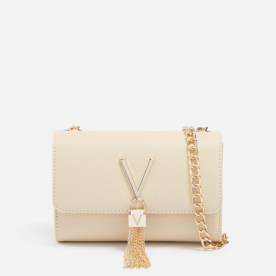 Valentino Divina Pochette Faux Leather Shoulder Bag