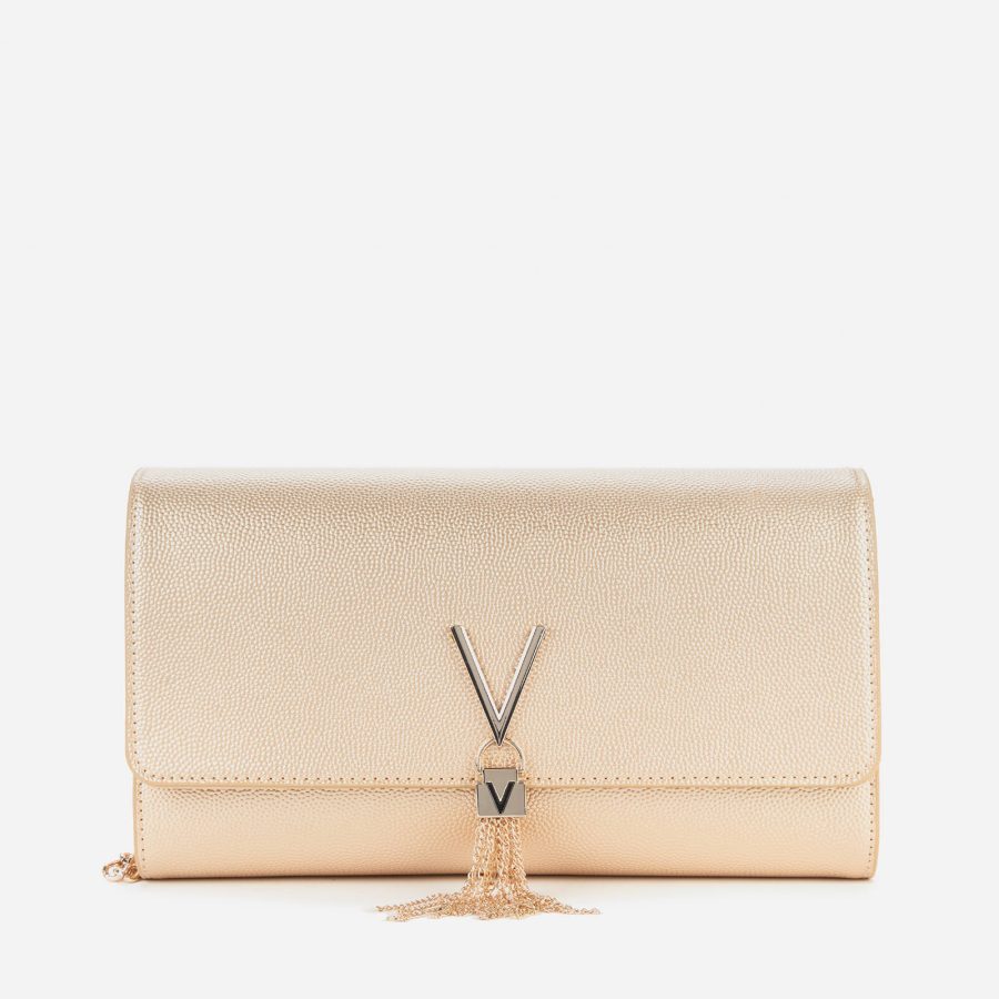 Valentino Women's Divina Large Shoulder Bag - Gold