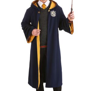 Vintage Harry Potter Hogwarts Hufflepuff Adult Robe
