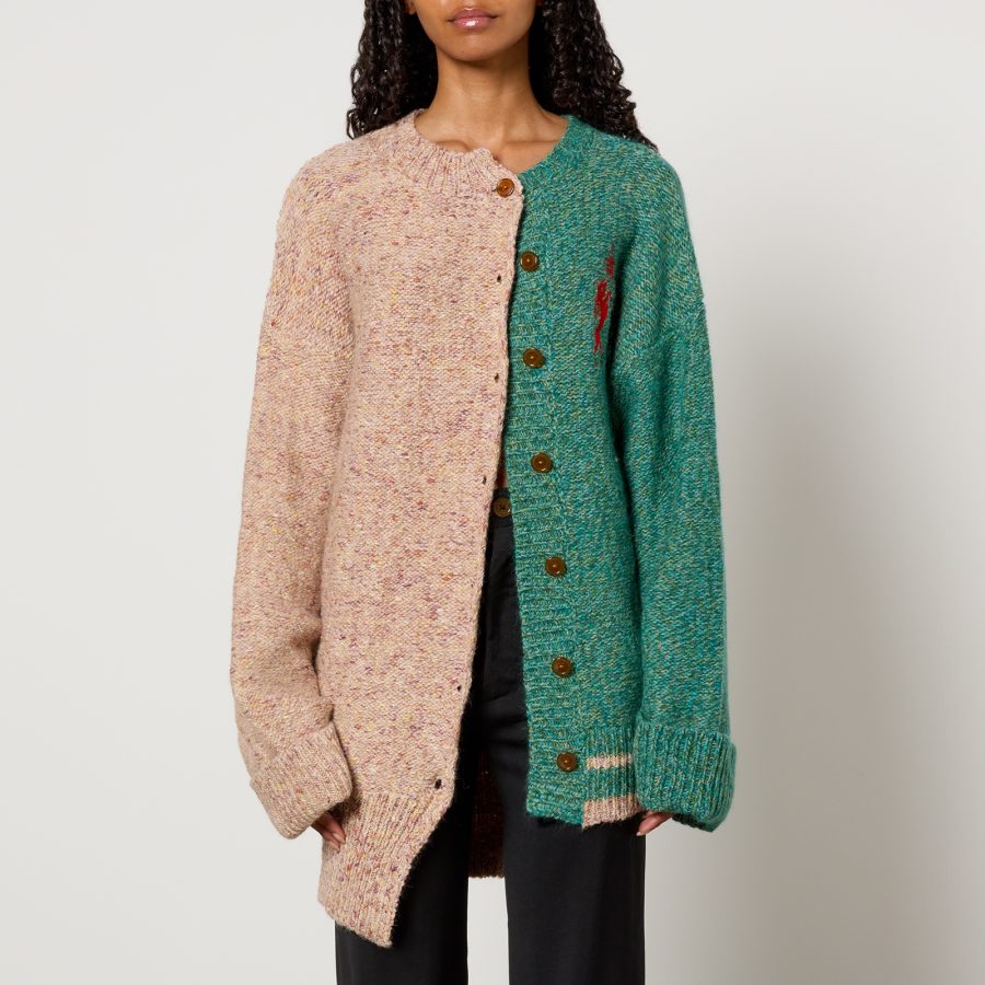 Vivienne Westwood Half & Half Knit Cardigan - S/M