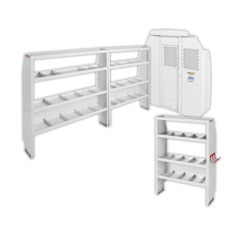 WEATHER GUARD 600-8450R SPRINTER COM SHEL 144WB, Commercial Shelving Package