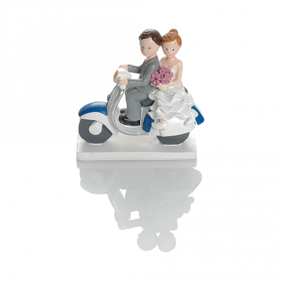 Wedding figurine motorcycle scooter Booster M/W/15