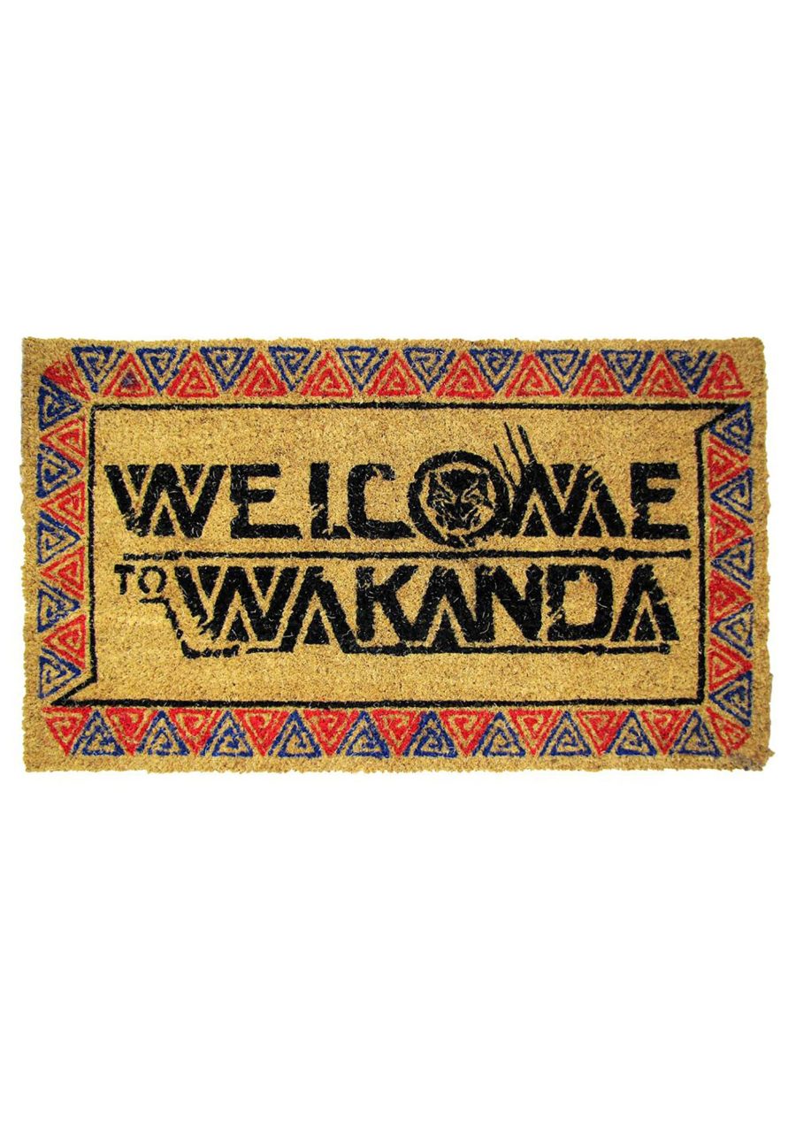 Welcome to Wakanda Doormat Black Panther