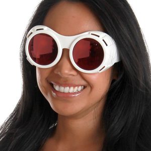 White/Red Hyper Vision Adult Goggles