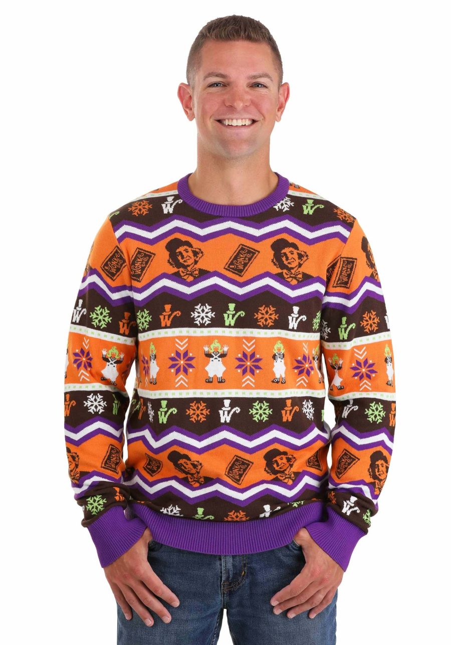 Willy Wonka Ugly Sweater for Adults