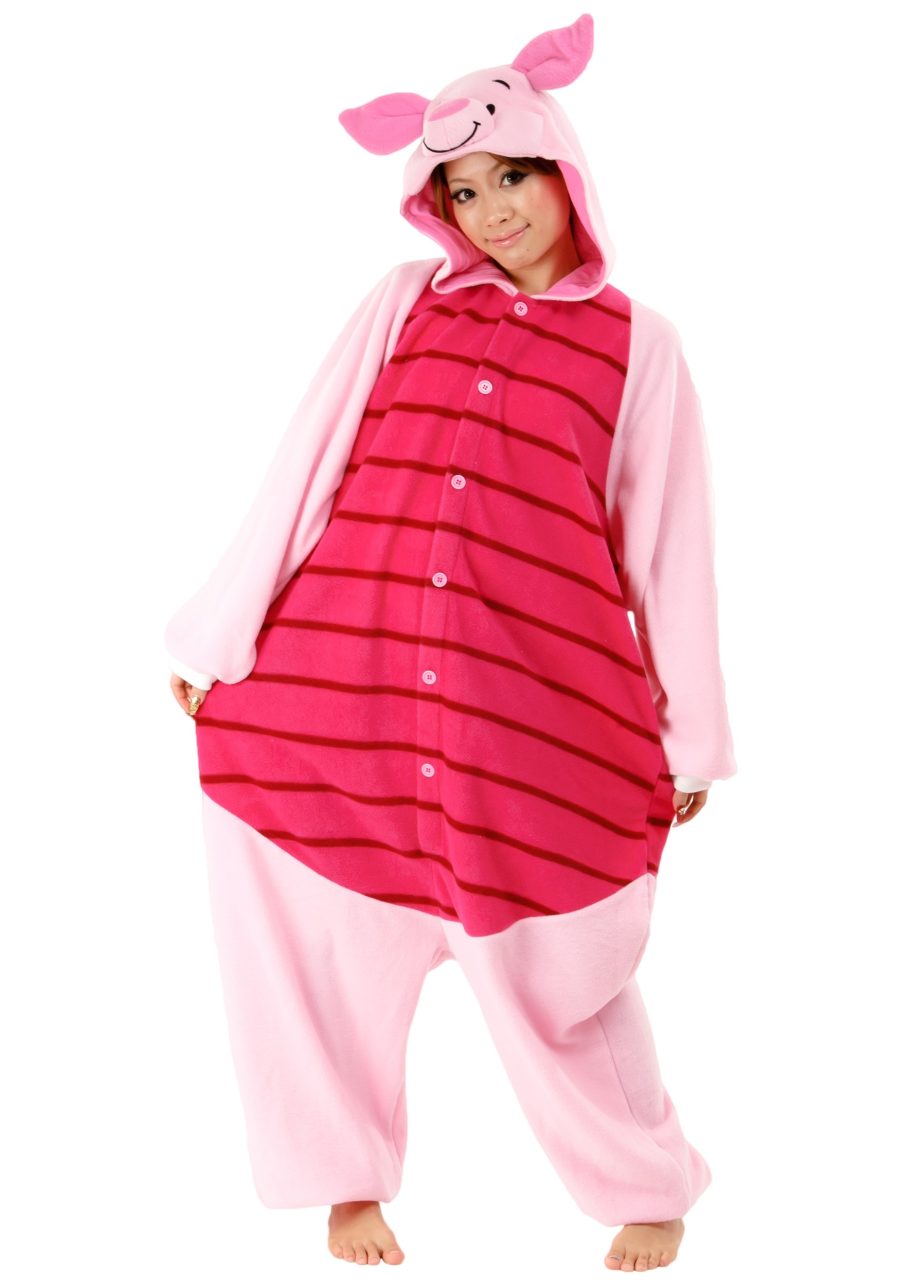 Winnie the Pooh Piglet Kigurumi Pajamas