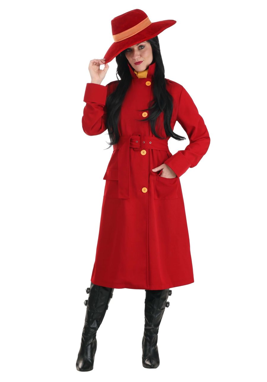 Women's Authentic Carmen Sandiego Costume