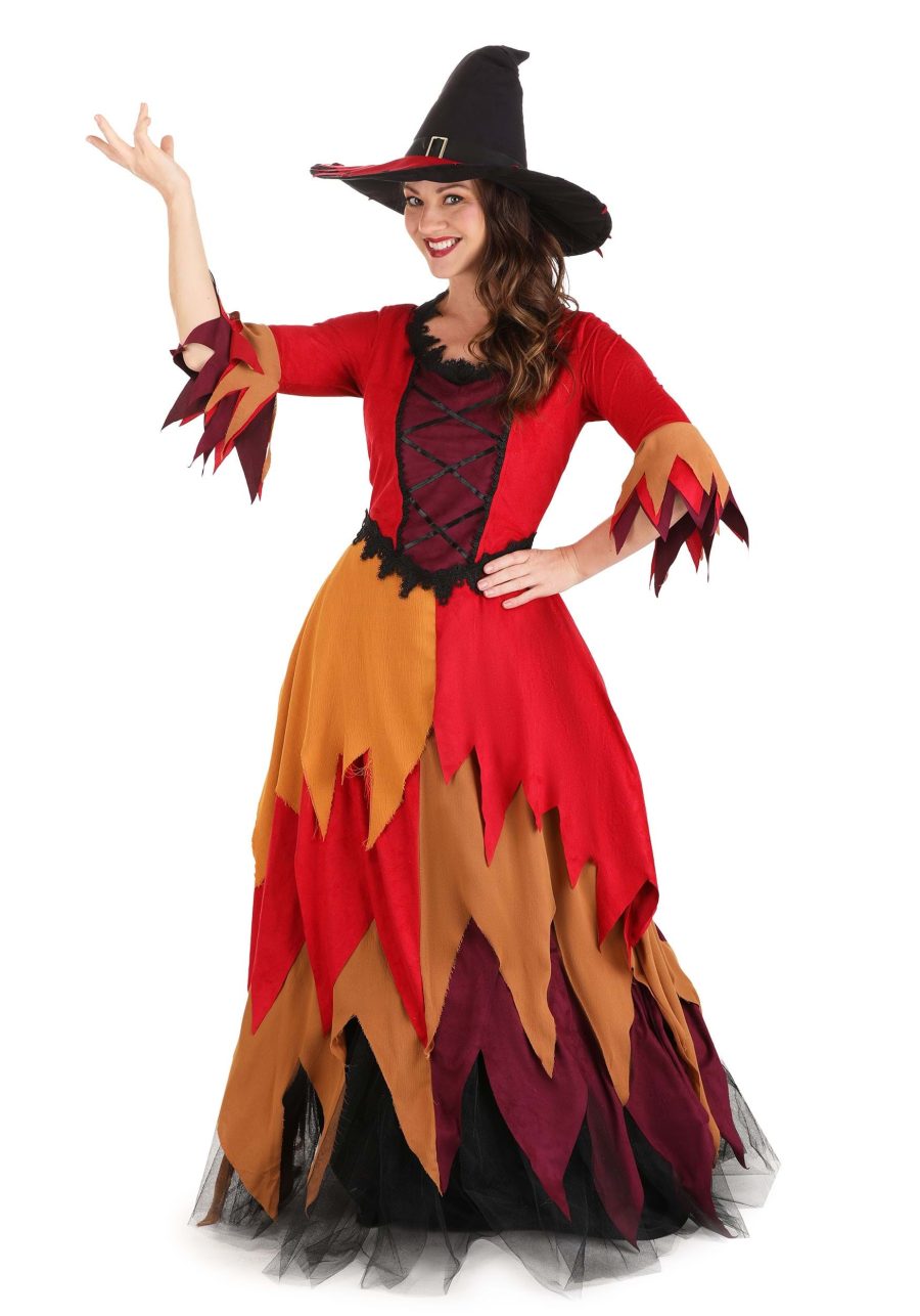 Women's Autumn Harvest Witch Costume