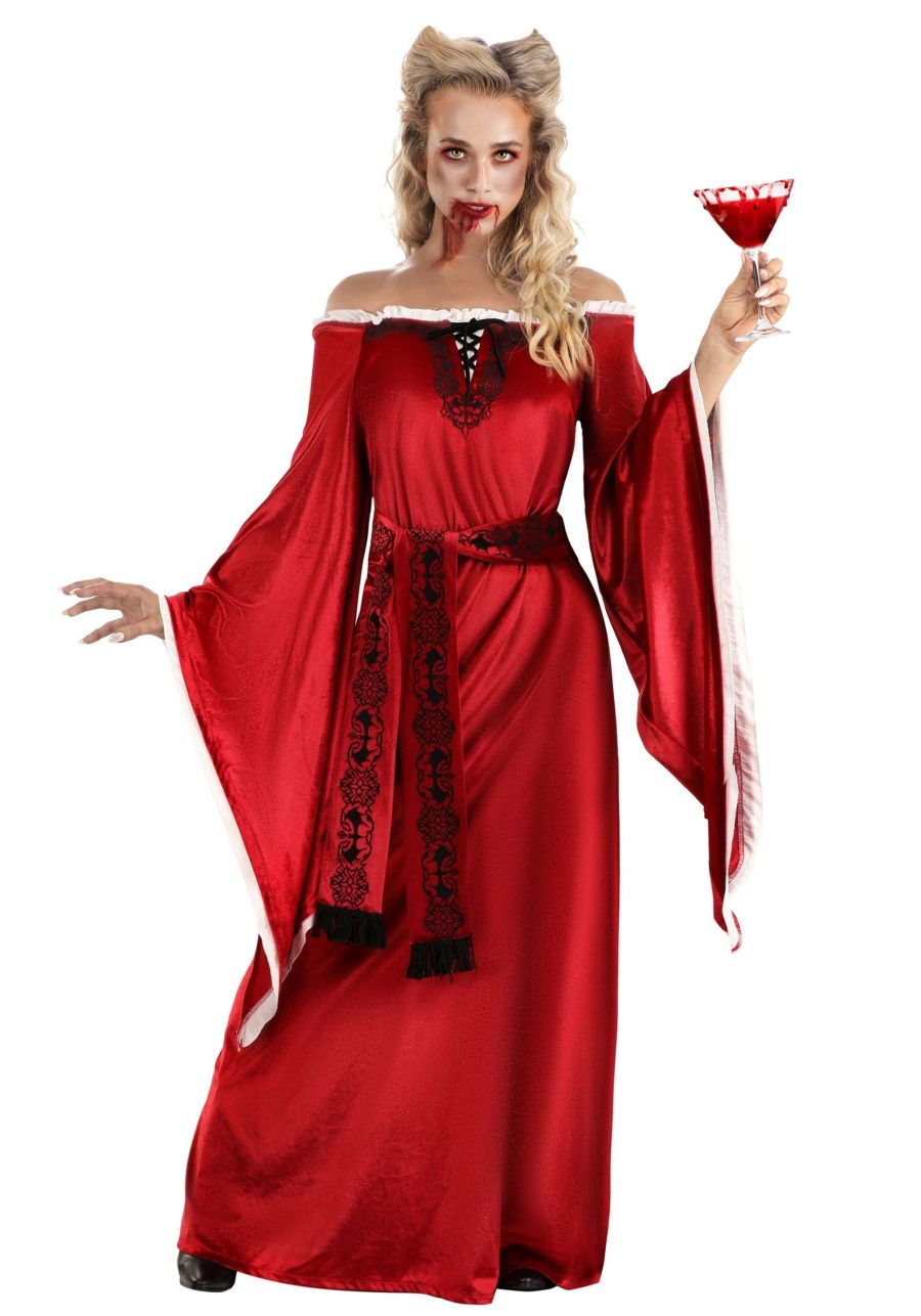 Women's Blood Empress Vampire Costume Dress