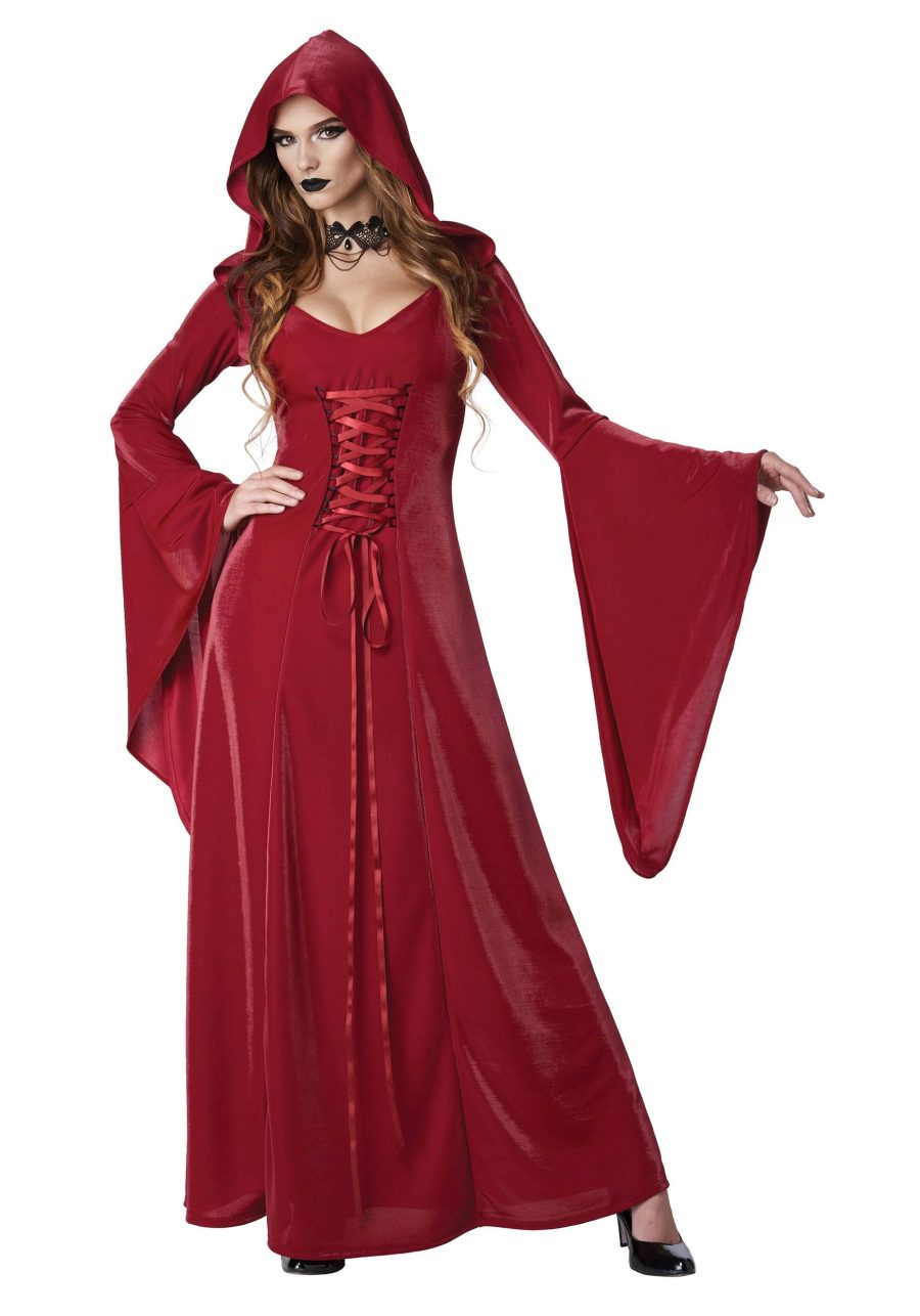 Women's Crimson Robe Costume