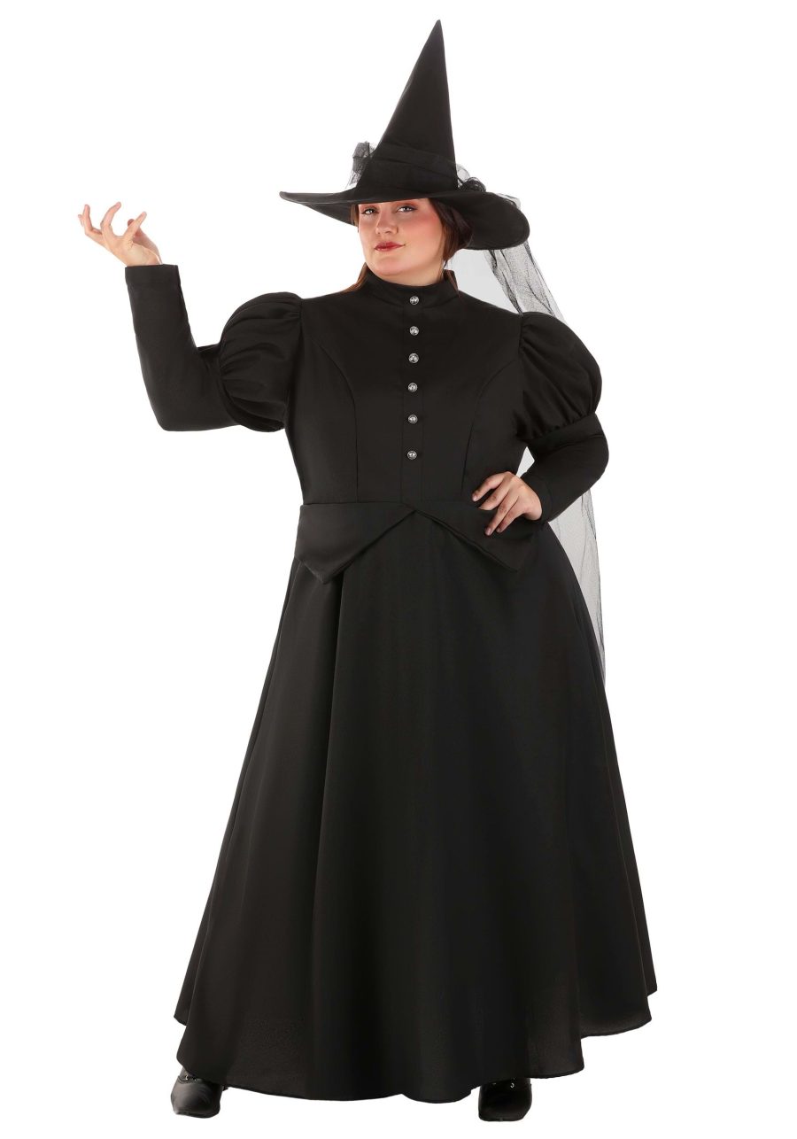 Women's Dark Witch Plus Size Costume