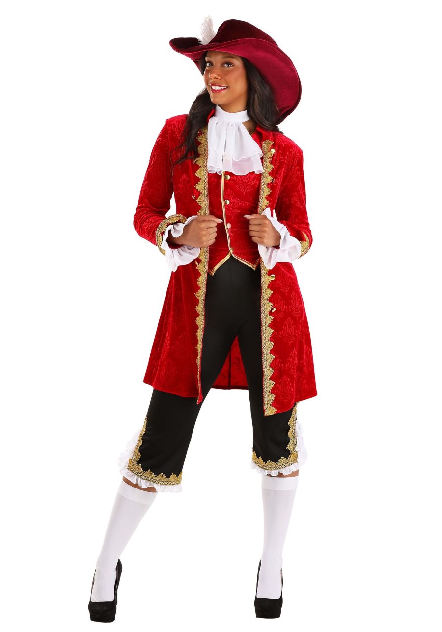 Women's Deluxe Captain Hook Costume