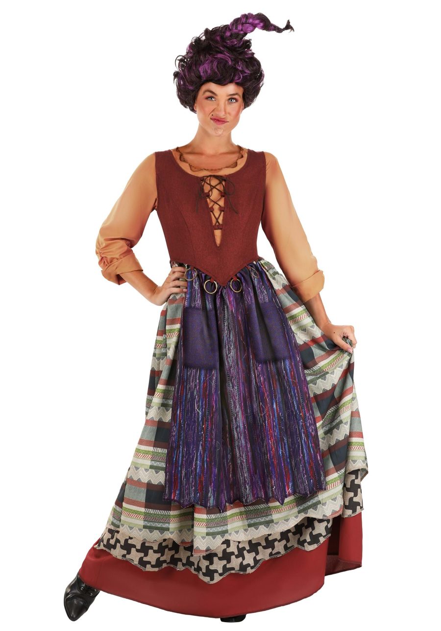 Women's Deluxe Disney Hocus Pocus Mary Sanderson Costume