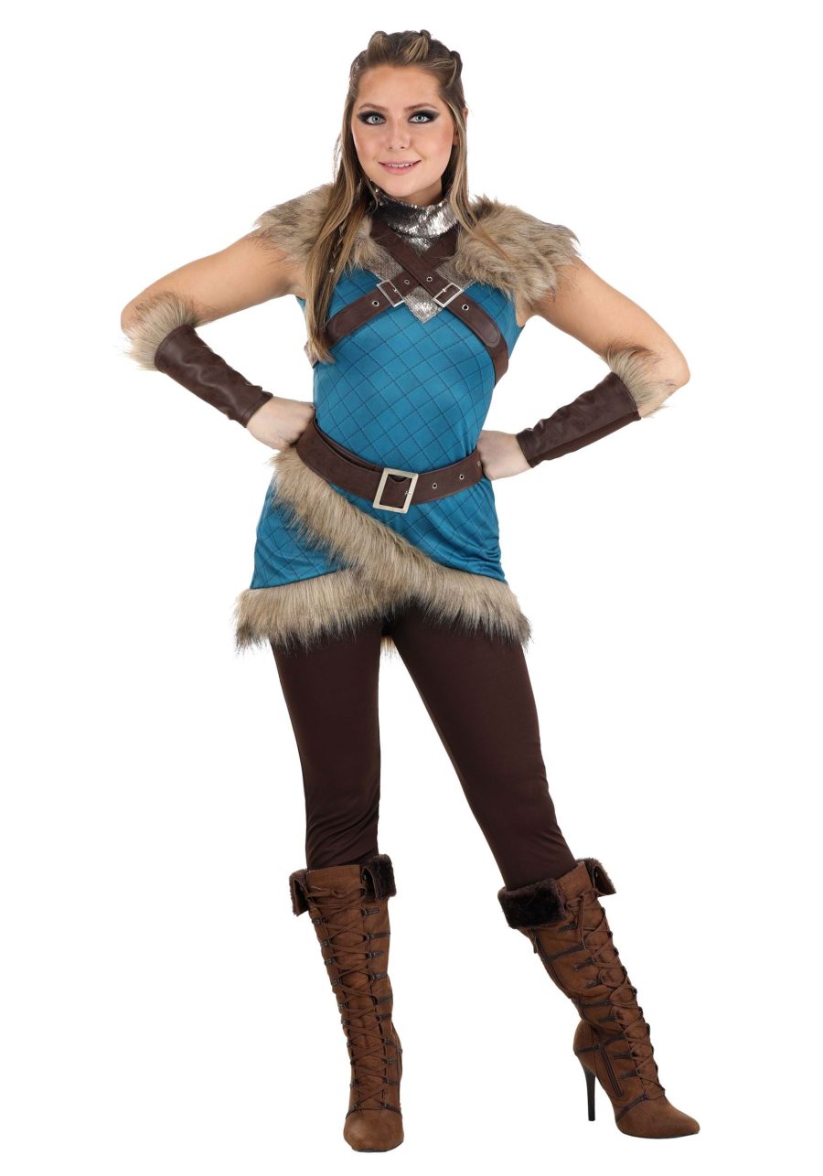 Women's Deluxe Valhalla Viking Costume