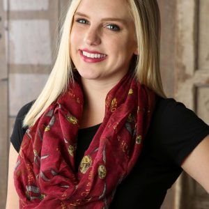 Women's Harry Potter Golden Snitch Infinity Scarf