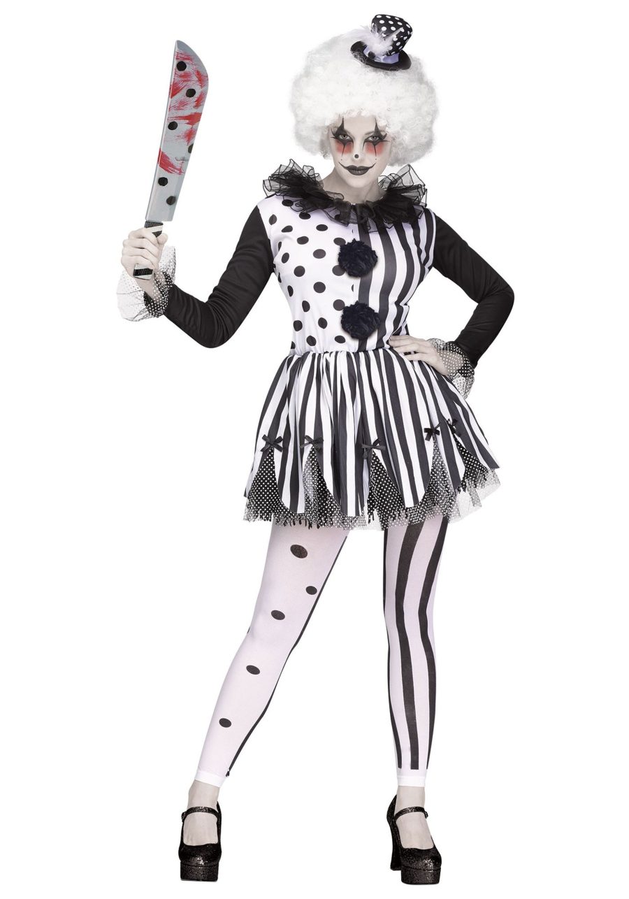 Women's Killer Clown Costume