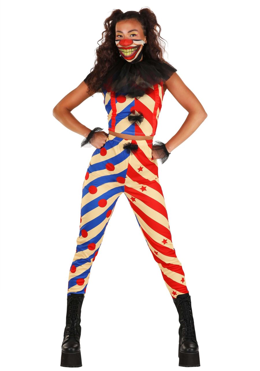 Women's Malicious Clown Costume